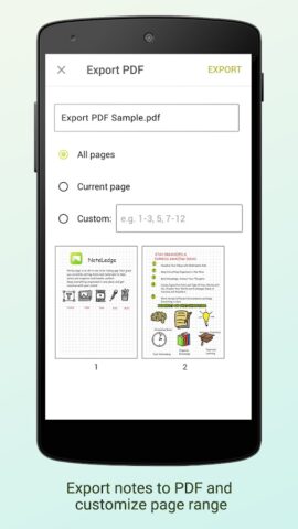 NoteLedge — цифровой блокнот — скриншот 4