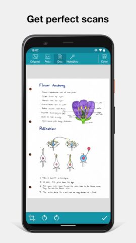 Notebloc Scanner — Scan to PDF для Android — скриншот 4