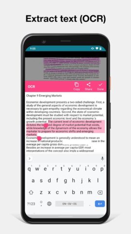 Notebloc Scanner — Scan to PDF для Android — скриншот 5