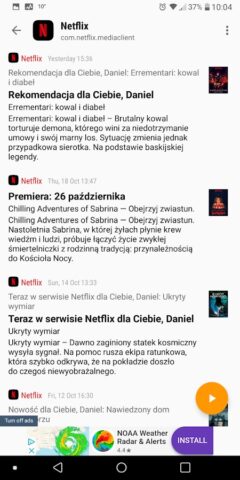 Архив уведомлений / история для Android — скриншот 2