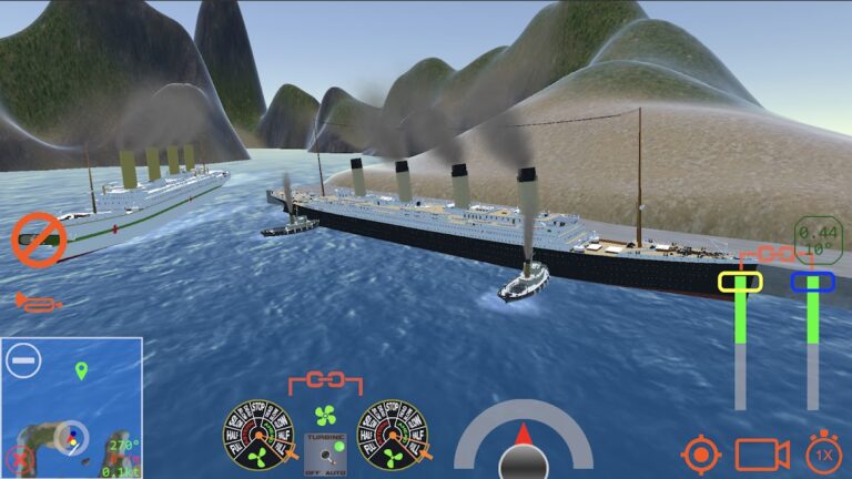 Ocean Liner Simulator для Android — скриншот 1