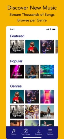 Меломан — оффлайн музыка для iOS — скриншот 1