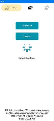 PAGES File Reader — View PAGES для Android — скриншот 5