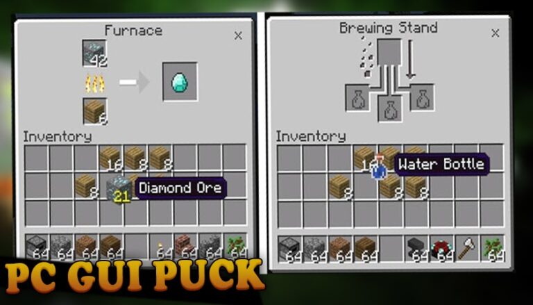 PC GUI Pack for Minecraft PE для Android — скриншот 1