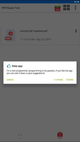 PDF repair tool — Repair Pdf для Android — скриншот 3