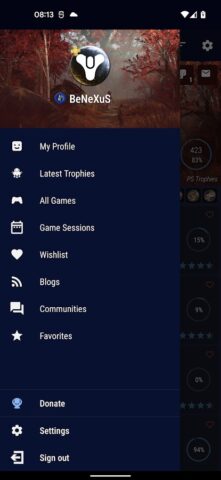 PS Trophies для Android — скриншот 3