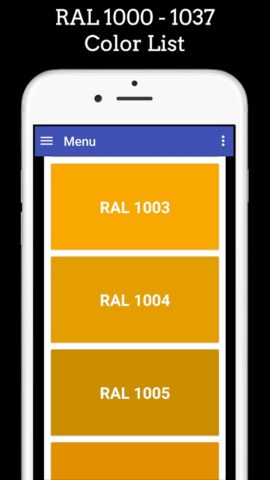 Paint RAL No для Android — скриншот 3