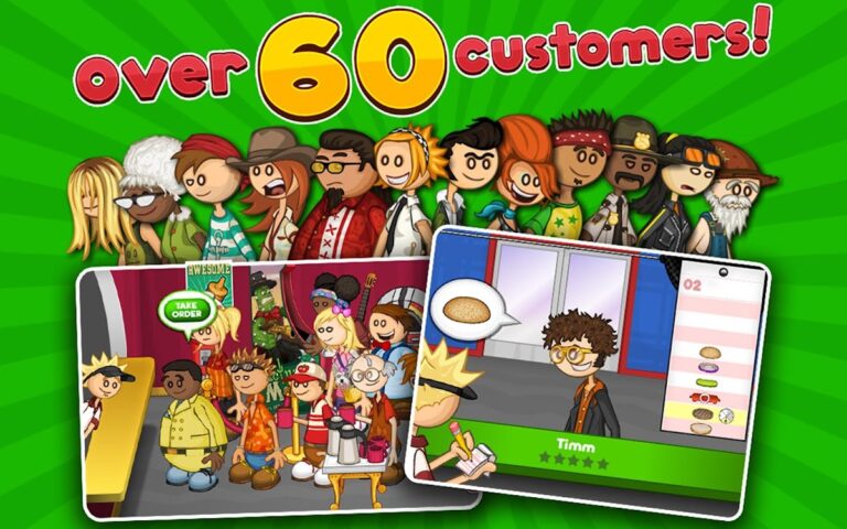 Papa’s Burgeria для Android — скриншот 3