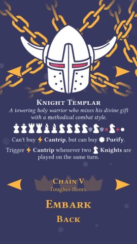 Pawnbarian: a Puzzle Roguelike для Android — скриншот 2