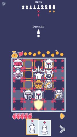 Pawnbarian: a Puzzle Roguelike для Android — скриншот 3