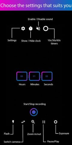 Perfect Video Timer для Android — скриншот 4