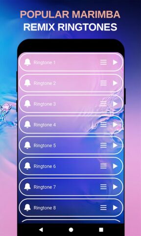 красивые рингтон айфона для Android — скриншот 2