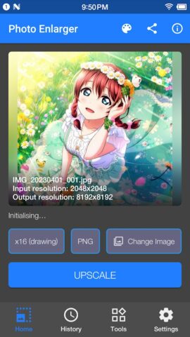 Фото Увеличитель: Фоторедактор для Android — скриншот 2
