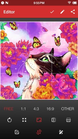 Фото Увеличитель: Фоторедактор для Android — скриншот 3