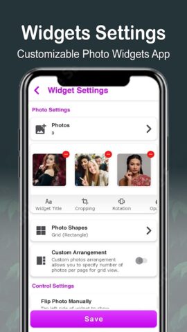 виджеты фото ios 2023 для Android — скриншот 5