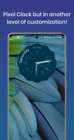 Pixel Clock Widgets & Themes для Android — скриншот 1