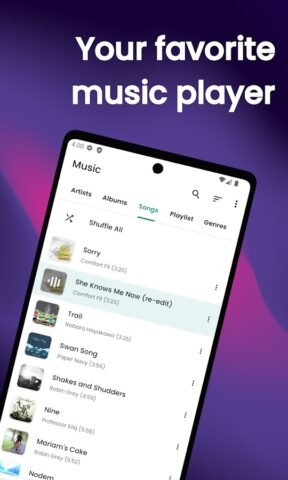 Pixel — Music Player для Android — скриншот 1