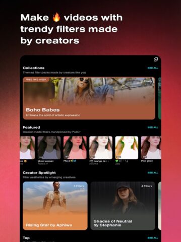 Polarr 24FPS для Android — скриншот 5