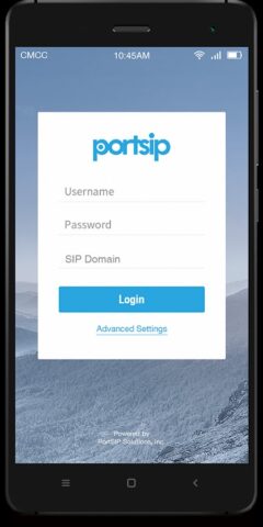 PortSIP Softphone для Android — скриншот 1