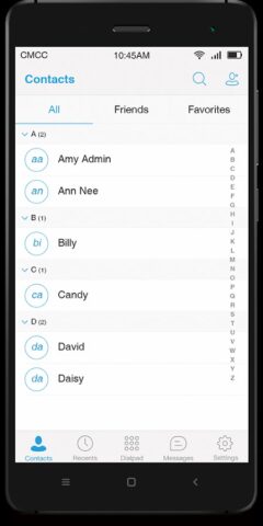 PortSIP Softphone для Android — скриншот 5