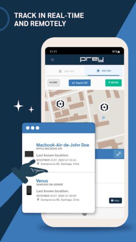 Prey: Tracking & Security для Android — скриншот 4