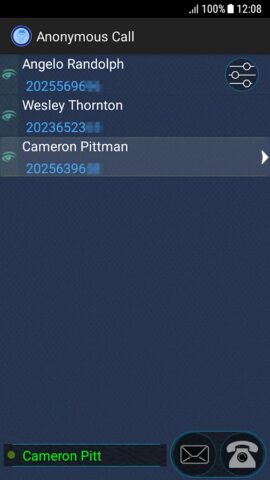 анонимный звонок для Android — скриншот 5