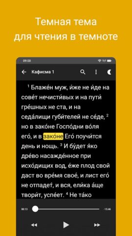 Псалтирь для Android — скриншот 5
