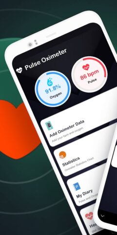 Pulse Oximeter Rate Tracker для Android — скриншот 1