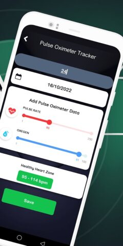 Pulse Oximeter Rate Tracker для Android — скриншот 2