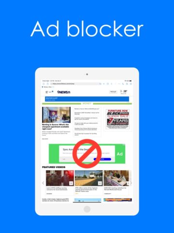 Pure Web Browser для iOS — скриншот 2