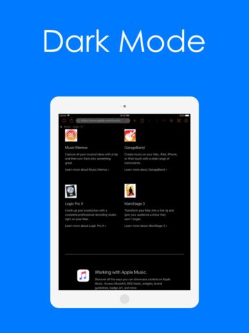 Pure Web Browser для iOS — скриншот 3