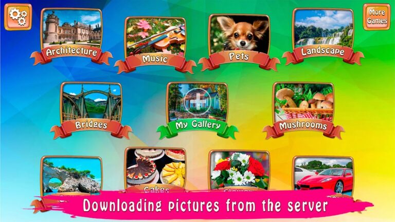 Пазлы без интернета для Android — скриншот 2