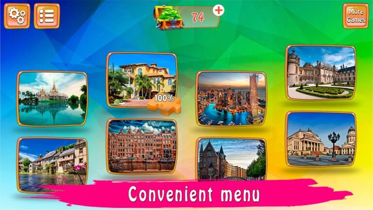 Пазлы без интернета для Android — скриншот 3