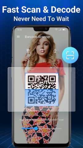 QR сканер и сканер штрих-кода для Android — скриншот 1