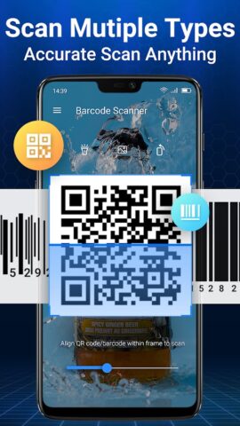 QR сканер и сканер штрих-кода для Android — скриншот 3