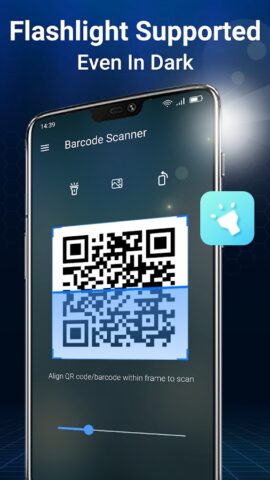 QR сканер и сканер штрих-кода для Android — скриншот 4