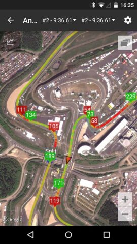 RaceChrono для Android — скриншот 5