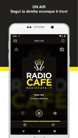 Radio Cafè для Android — скриншот 2