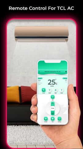 Remote Control For TCL AC для Android — скриншот 1