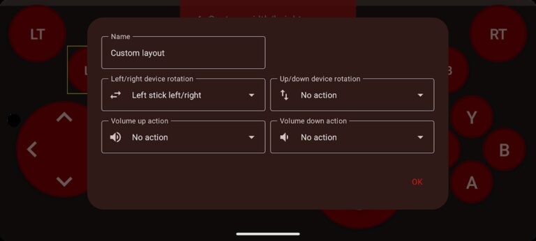 Remote Gamepad для Android — скриншот 4