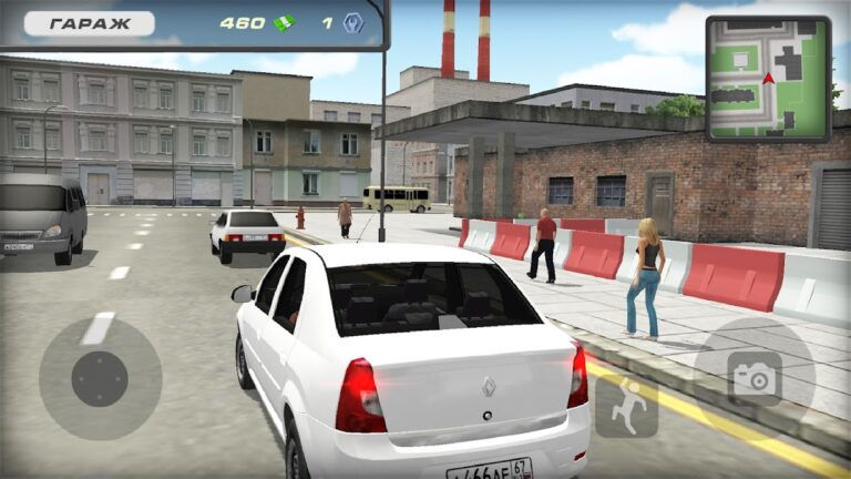 Симулятор машины Рено Логан для Android — скриншот 3