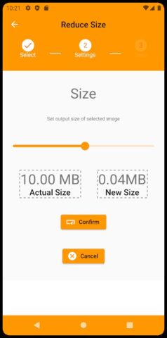 Resize Compress Image MB to KB для Android — скриншот 2