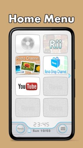 Revo Launcher для Android — скриншот 1