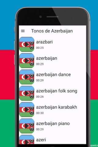 азербайджанские рингтоны для Android — скриншот 1