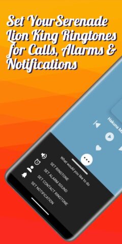 Ringtones Lion King для Android — скриншот 3