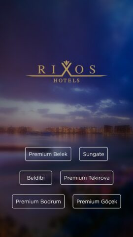 Rixos для Android — скриншот 1