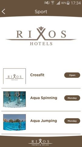 Rixos для Android — скриншот 4