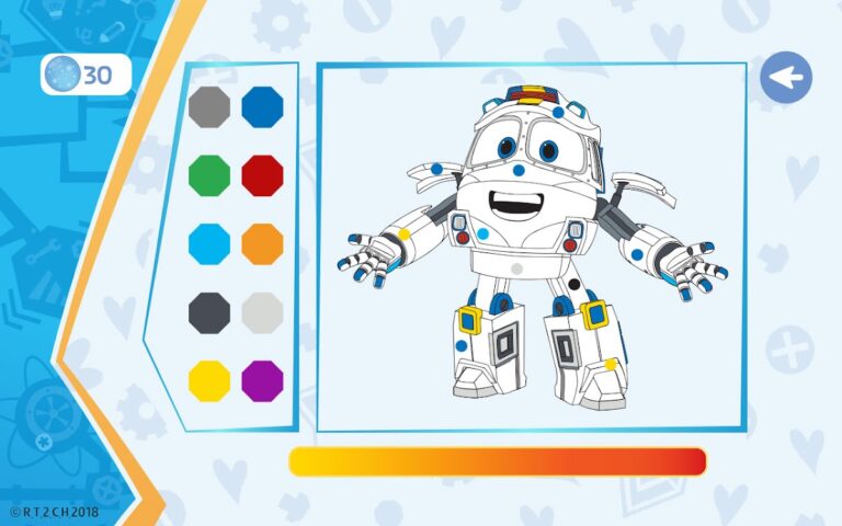 РОБОПОЕЗДА И СТРАШНАЯ МЕТЕЛЬ для Android — скриншот 2