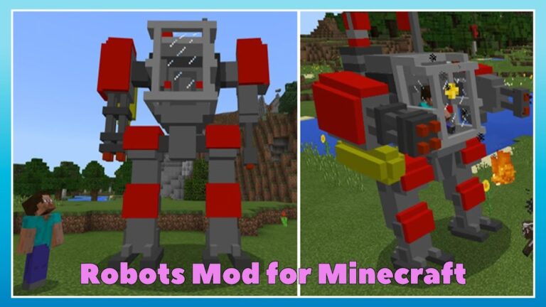 Robots Mod for Minecraft PE для Android — скриншот 4