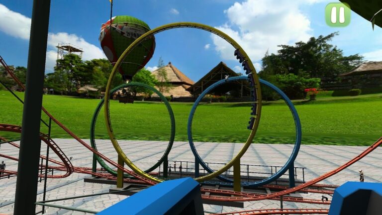 Roller Coaster Park: Fun Games — скриншот 2